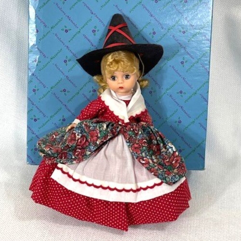 Madame Alexander restrung 8" Mother Goose doll.